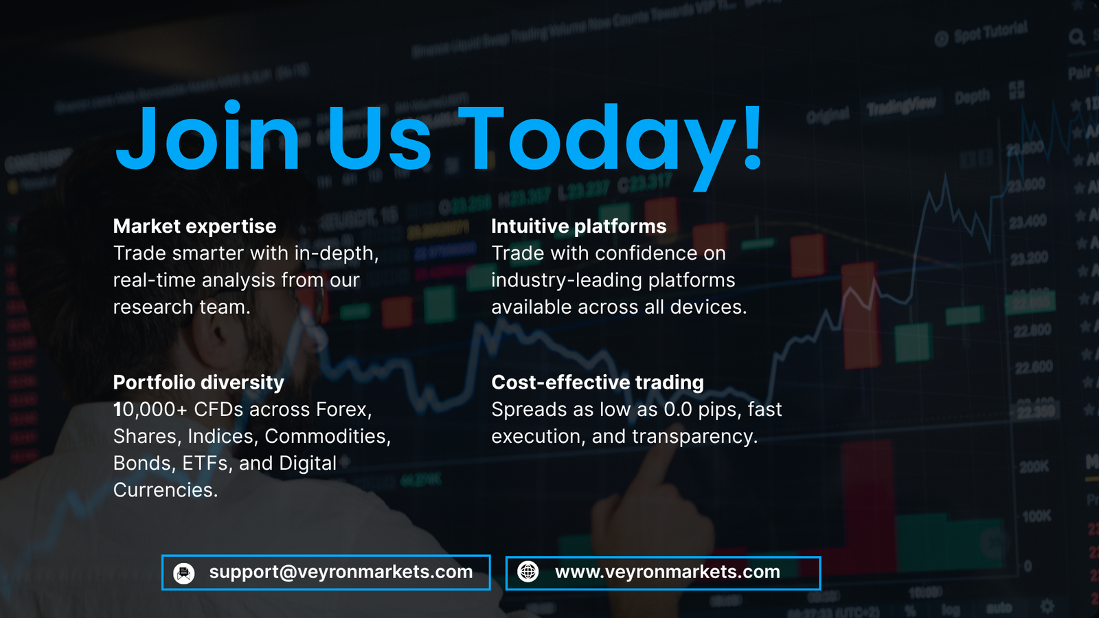 Dark Black and Blue Modern Forex Trading Company Presentation (3)